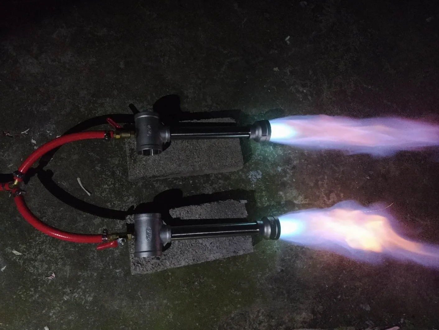 Quemador de gas forja de propano para hornos de fusión, herrero