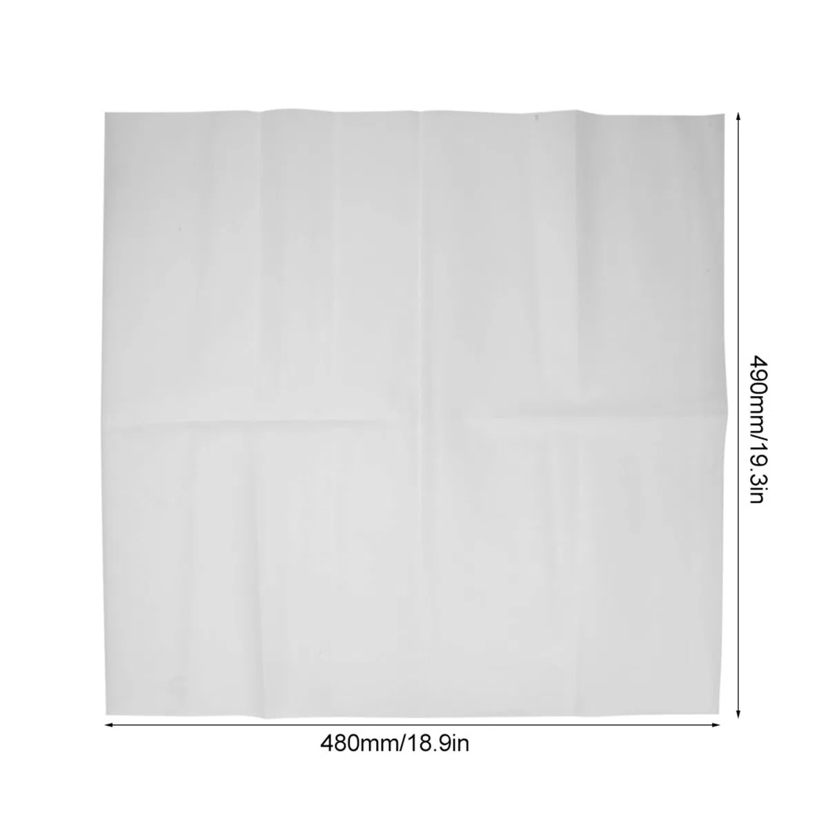 Funda protectora de plástico para microscopio estereoscópico de 480 x 490 mm, resistente al agua, accesorios para microscopio