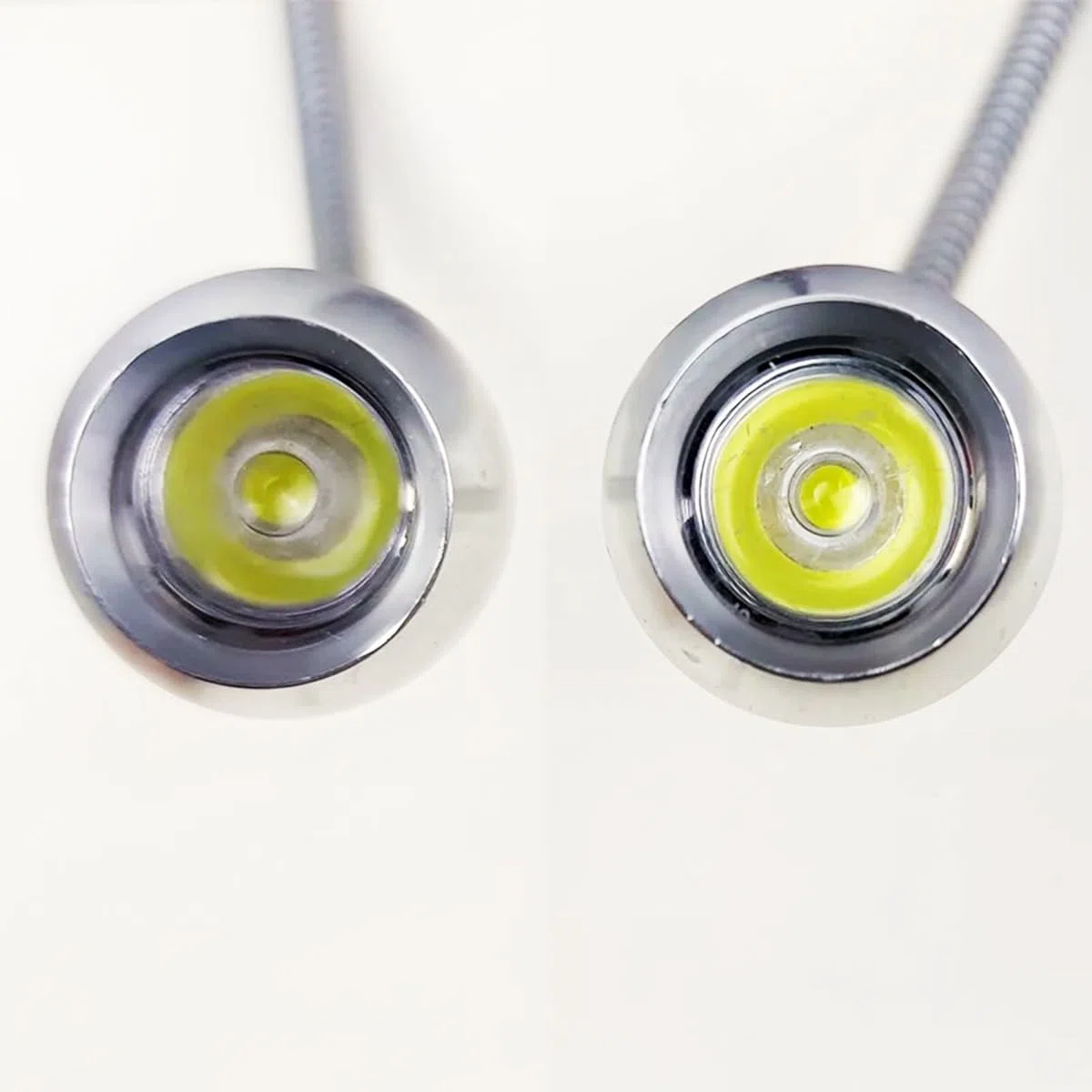 Accesorios Para Microscopios Foco de cuello de cisne doble, foco LED ajustable, lámpara iluminadora de pilar de 25/32 mm con cuello de cisne for microscopio estereoscópico, cámara digital Durabilidad