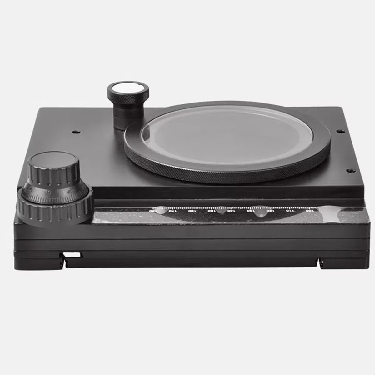 Platina Deslizante Manual XY para Microscopios, Mesa Deslizante con Desplazamiento En El Eje XY, Recorrido Horizontal De 60 Mm Y Vertical De 55 Mm, Plataforma Móvil
