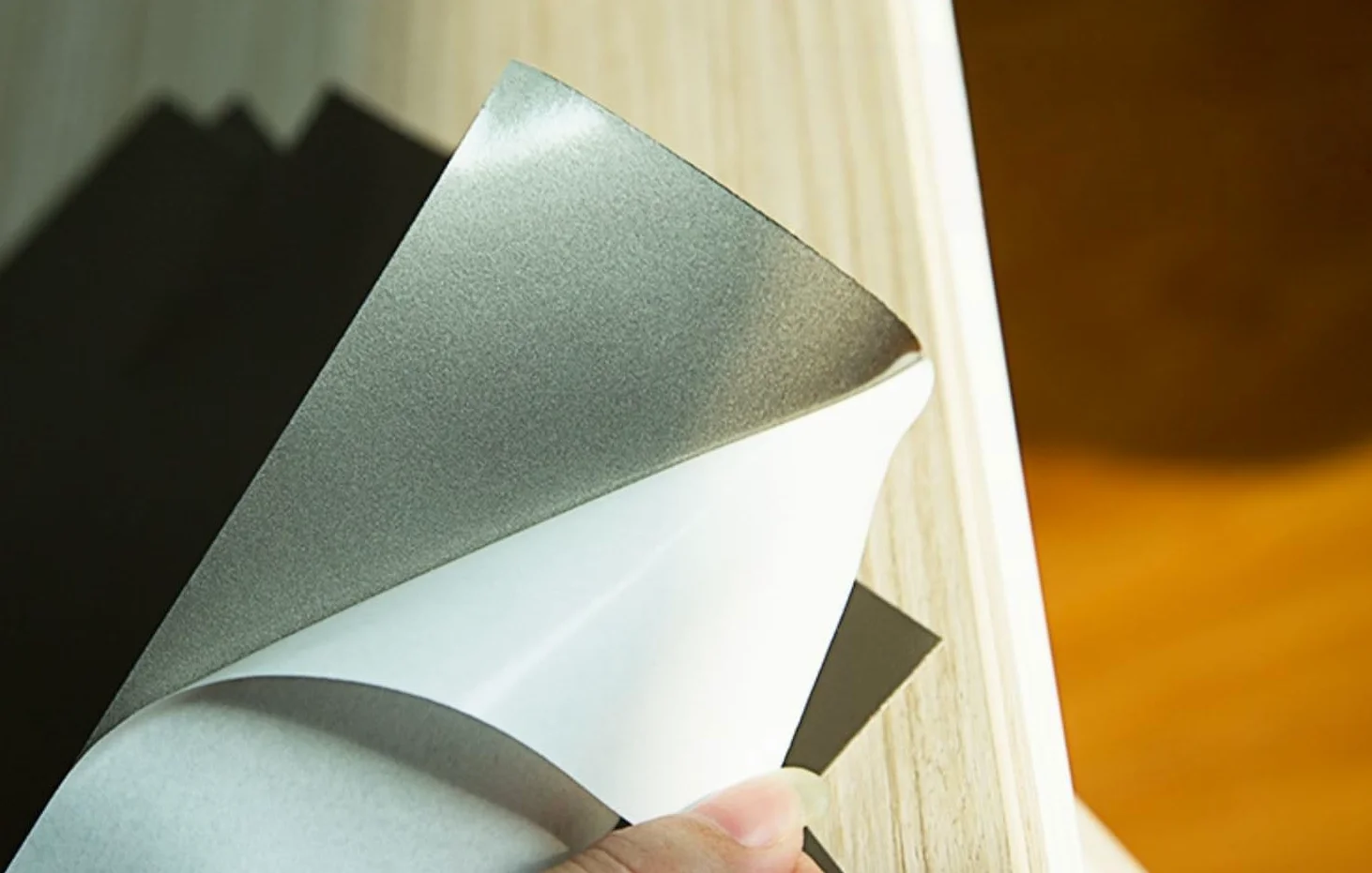 Lámina de ferrita RFID de 200 x 300 mm (2 unidades) - Adhesivo absorbente EMI for protección NFC y RFID(Μ=120 T 0.2mm)