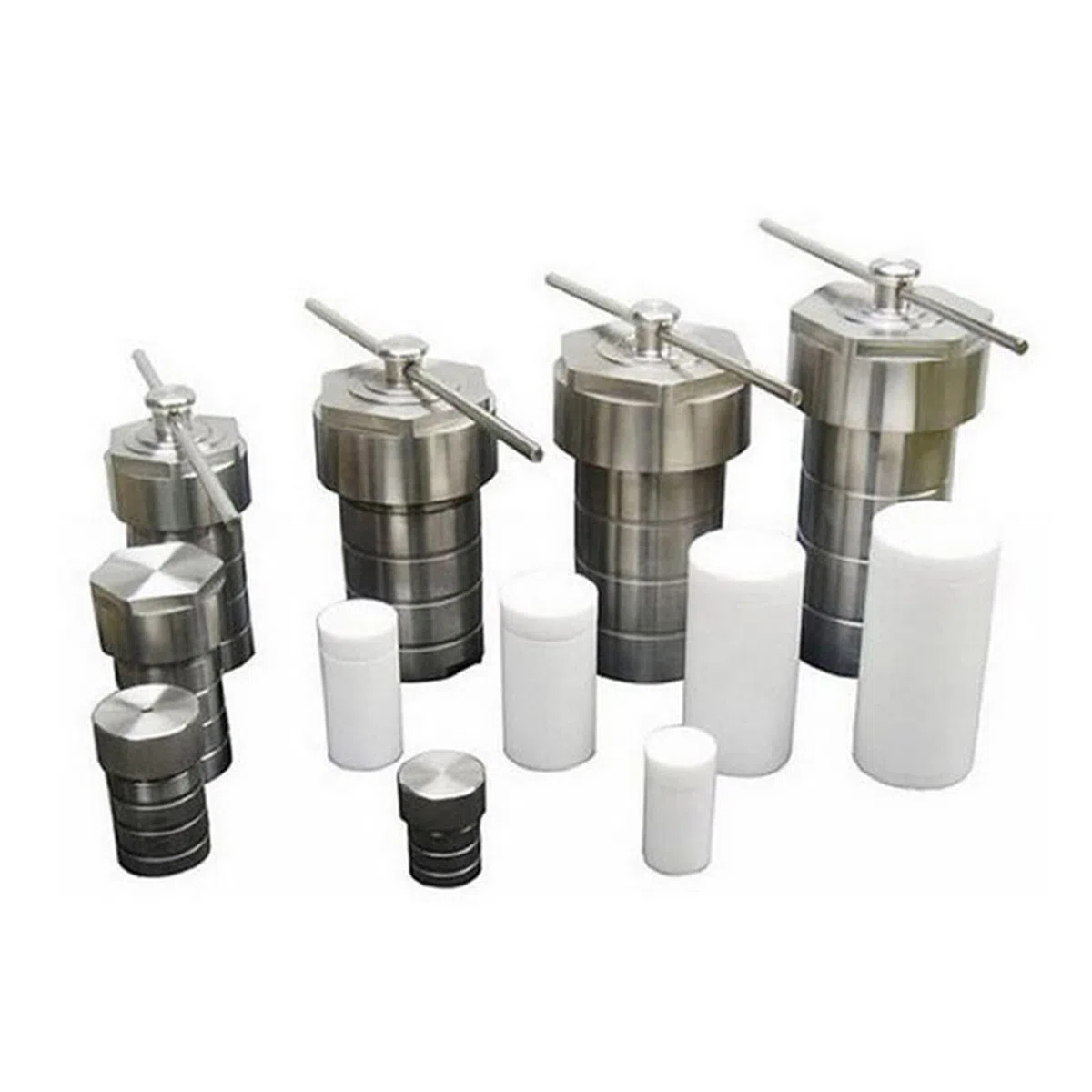 Multifuncional Reactor de autoclave hidrotermal de 25-500 ml con PTFE Síntesis hidrotermal de cámara. Alta precisión, amplia gama de aplicaciones(100ml)
