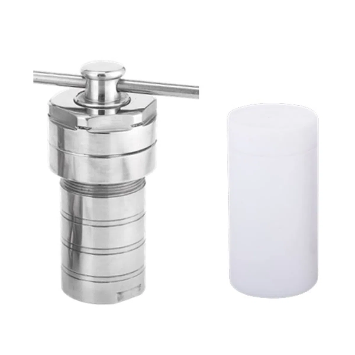 Multifuncional Reactor de autoclave hidrotermal de 25-500 ml con PTFE Síntesis hidrotermal de cámara. Alta precisión, amplia gama de aplicaciones(100ml)