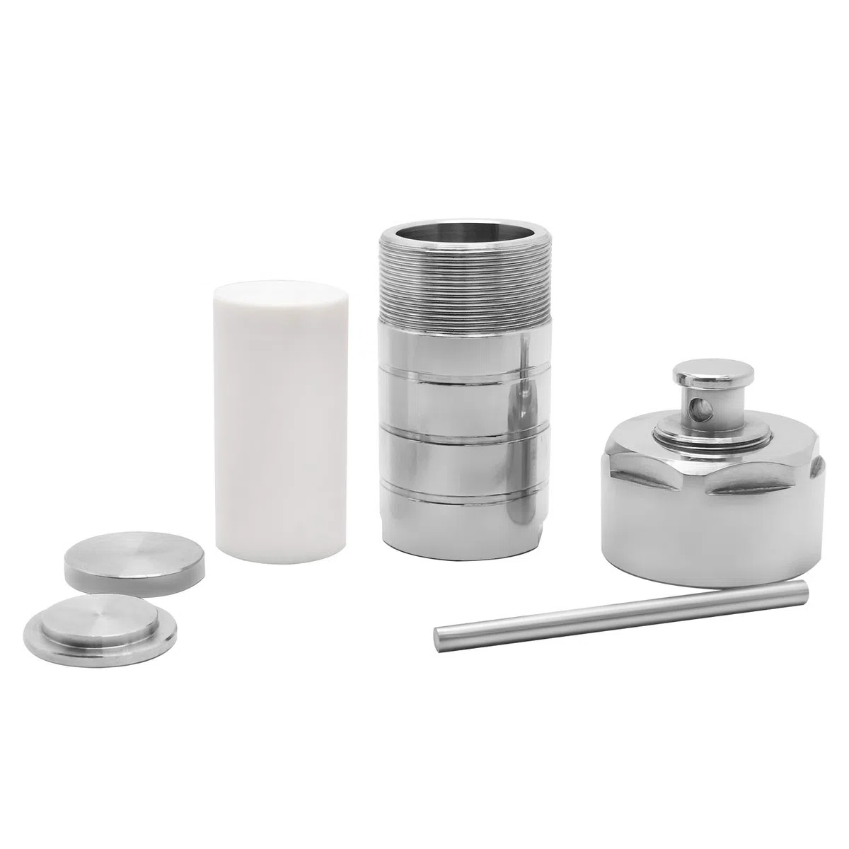 CGOLDENWALL 25-500ml Autoclave Hidrotermal Reactor de Síntesis Hidrotérmico丨304 Acero Inoxidable & PTFE Recipiente丨Digestión Rápida de Material Insoluble de Laboratorio - Personalizable (300ml)