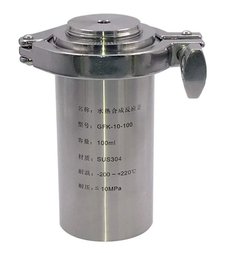 CGOLDENWALL 100ml reactor hidrotermal de la autoclave de la síntesis PPL alineó 10MPa 260 ℃ equipo de herramienta del laboratorio del tanque de alta presión del acero inoxidable